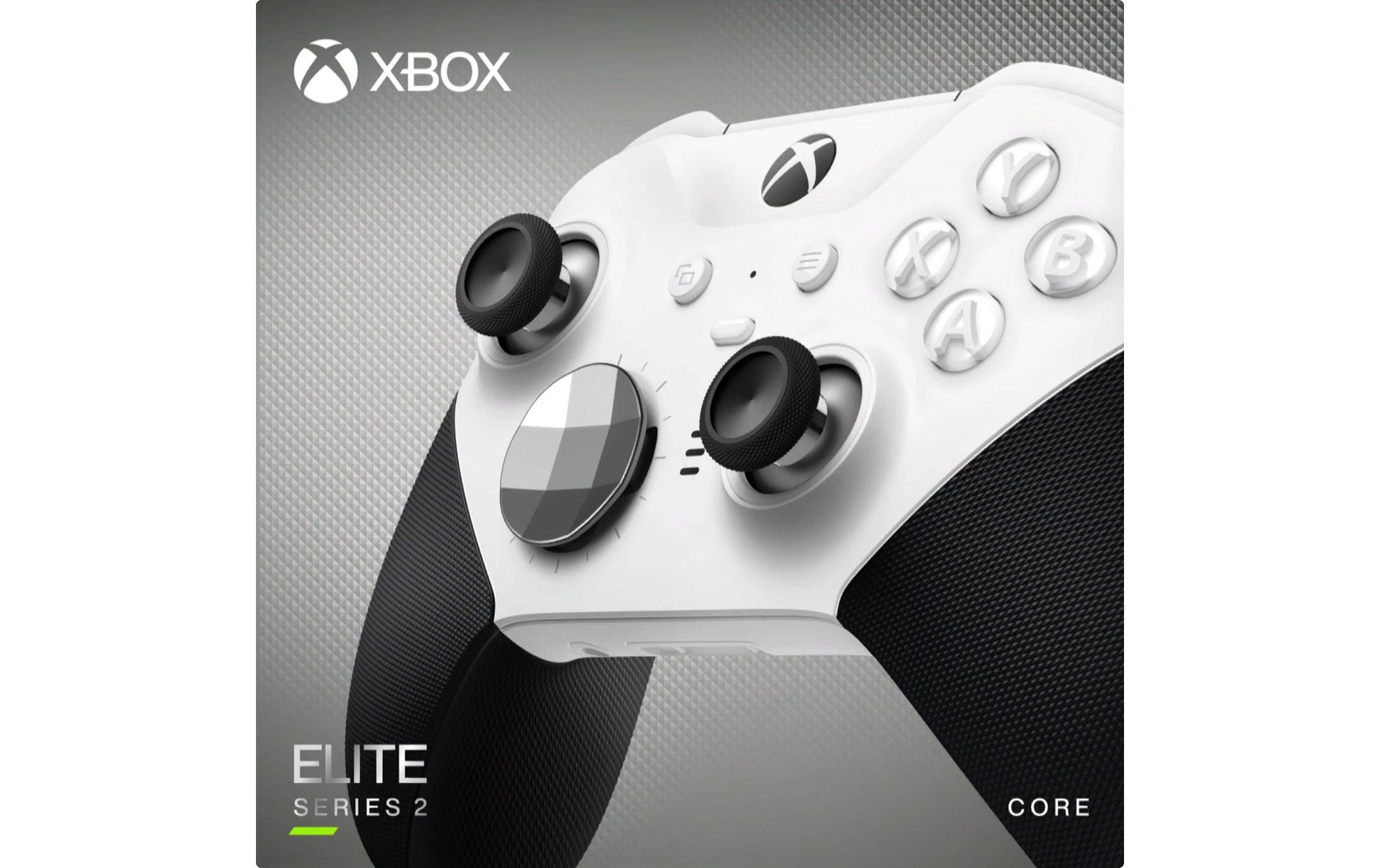 Microsoft Xbox Elite Series 2 Core – Gamepad – USB + Bluetooth, USB-C, 40 h Akku, für Xbox & PC, Weiss