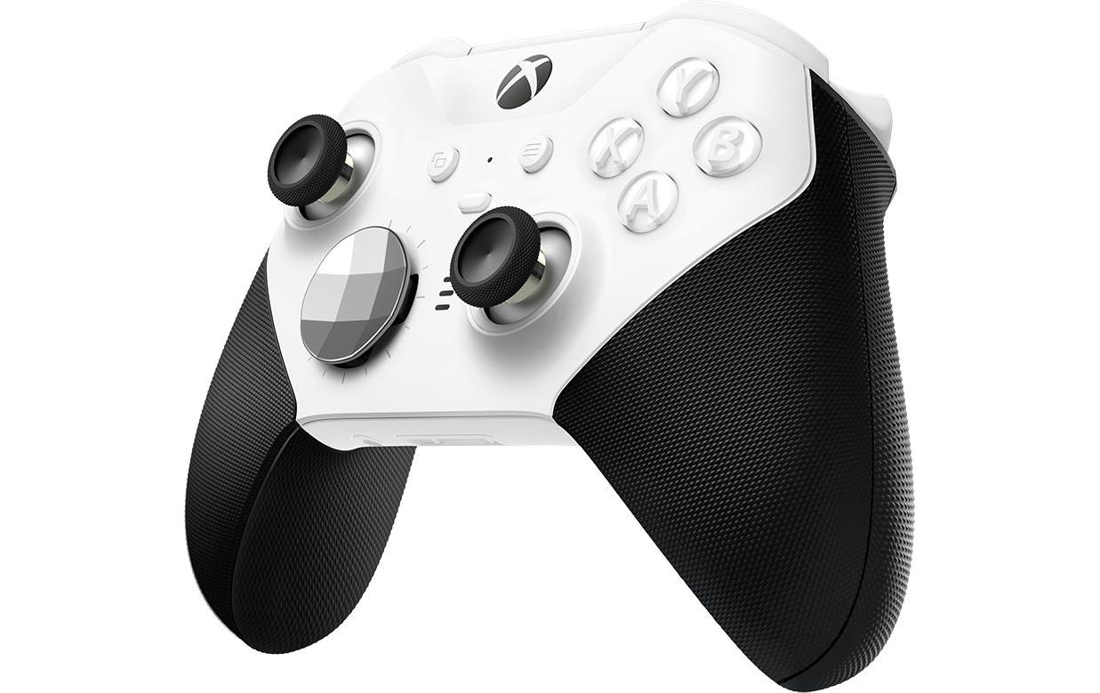 Microsoft Xbox Elite Series 2 Core – Gamepad – USB + Bluetooth, USB-C, 40 h Akku, für Xbox & PC, Weiss