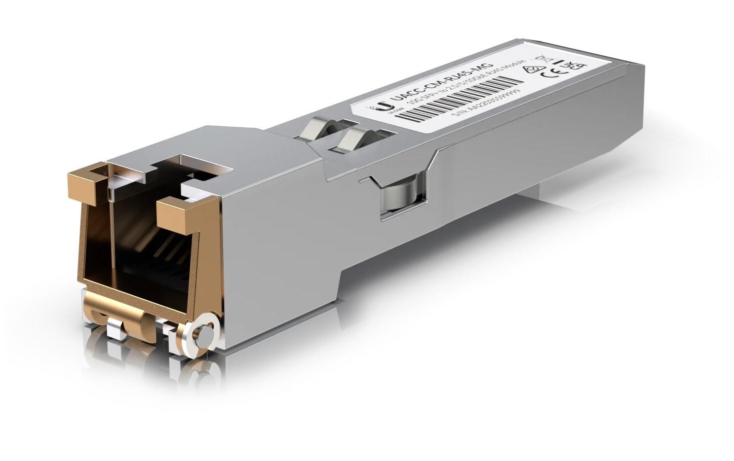 Ubiquiti UACC-CM-RJ45-MG SFP-Transceiver – 10 Gbit/s, SFP+ zu RJ-45, 100 m, 10GBASE