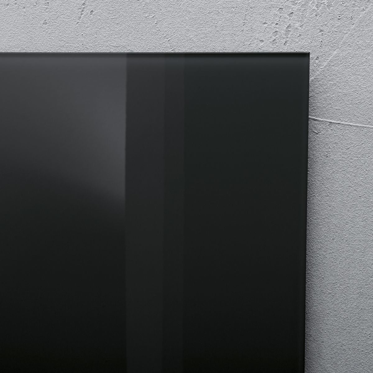 Sigel Whiteboard – 130 × 55 cm, Glas, magnetisch, Wandmontage, inkl. Magnete, Montagesatz, Magnetwürfel