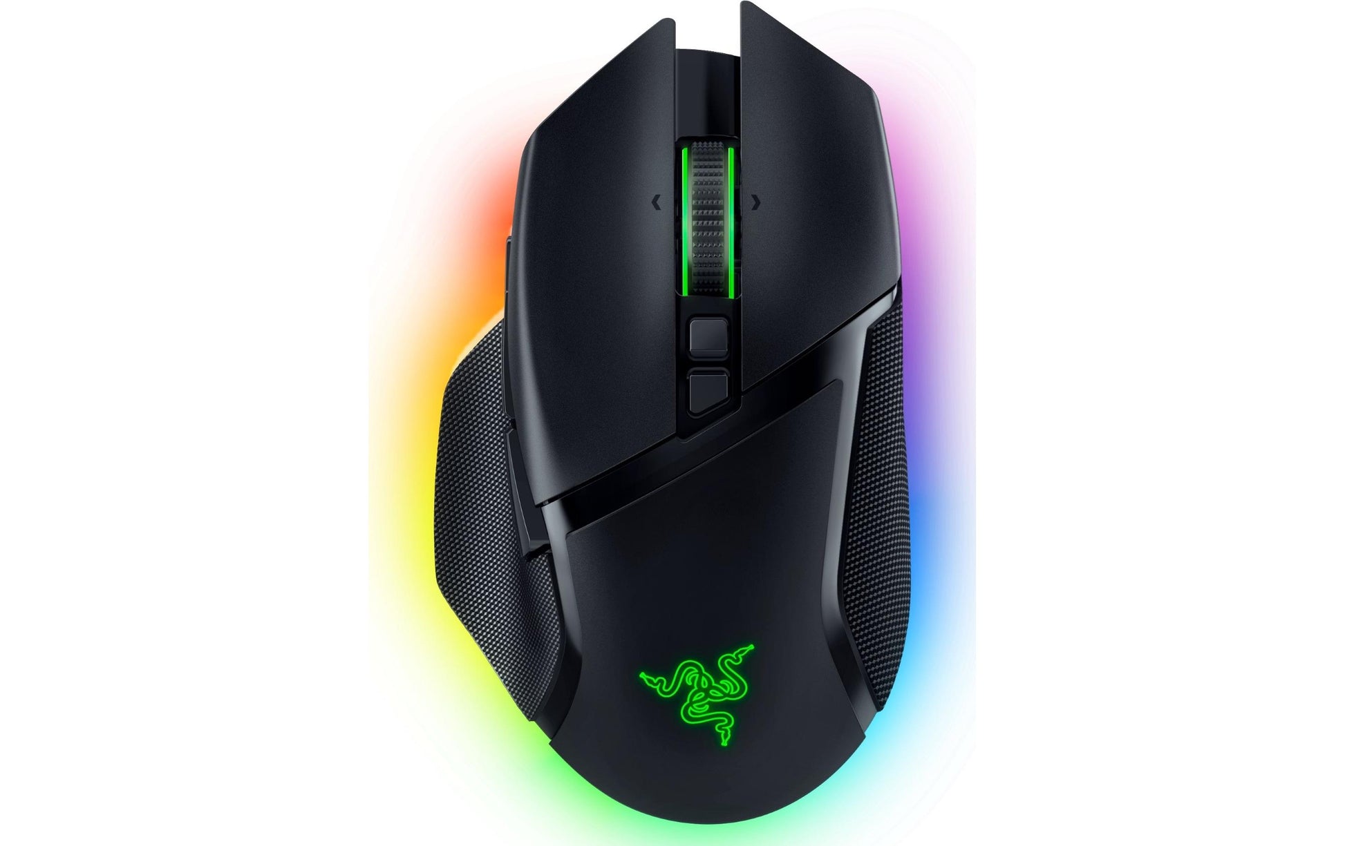 Razer Basilisk V3 Pro Maus – kabellos, Bluetooth, USB-C, 30'000 dpi, 11 Tasten, für Rechtshänder, schwarz