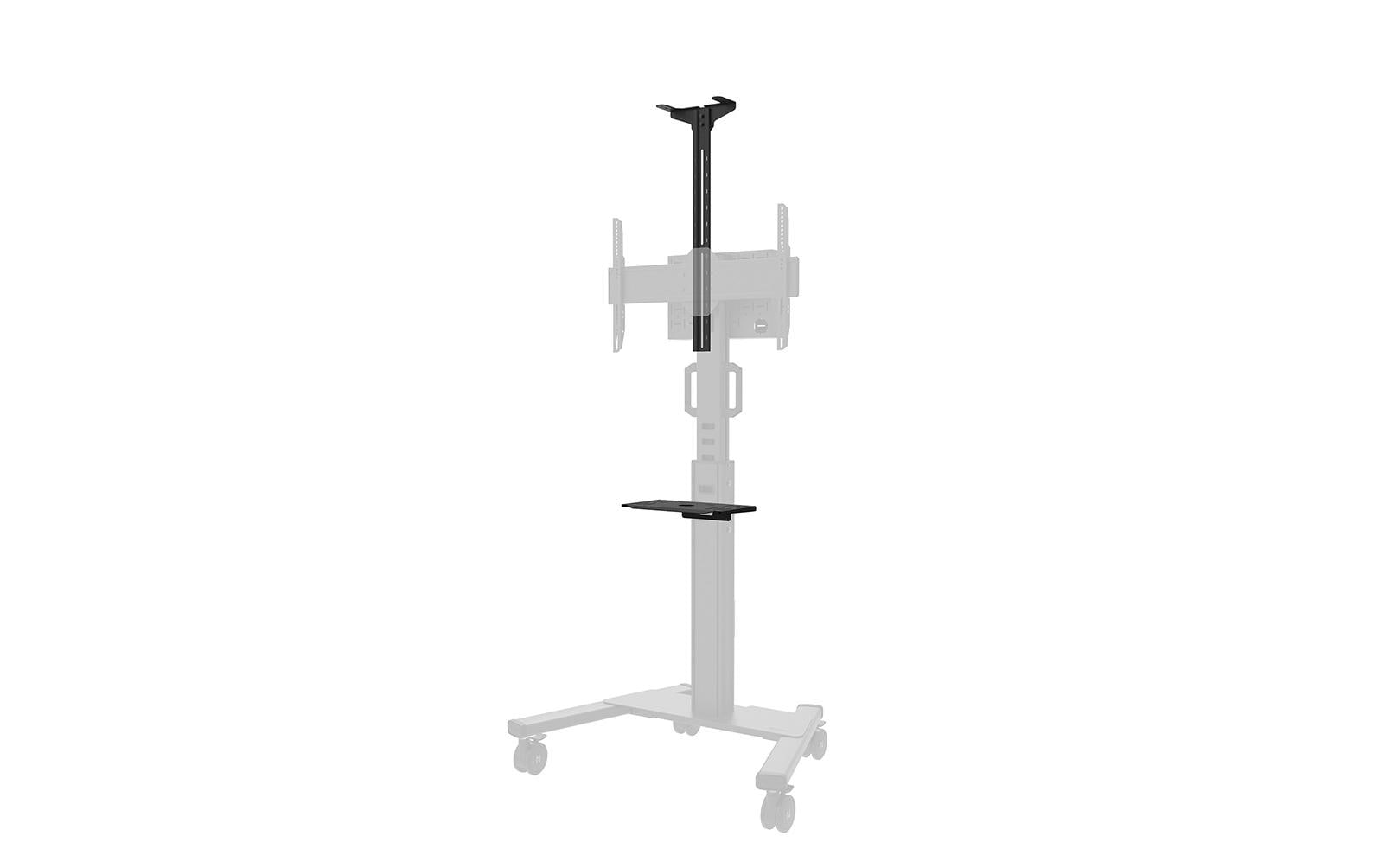 Neomounts AFLS-825BL1 – Regal, höhenverstellbar 225–651 mm, Tragkraft 9 kg, für FL50S-825BL1, Schwarz