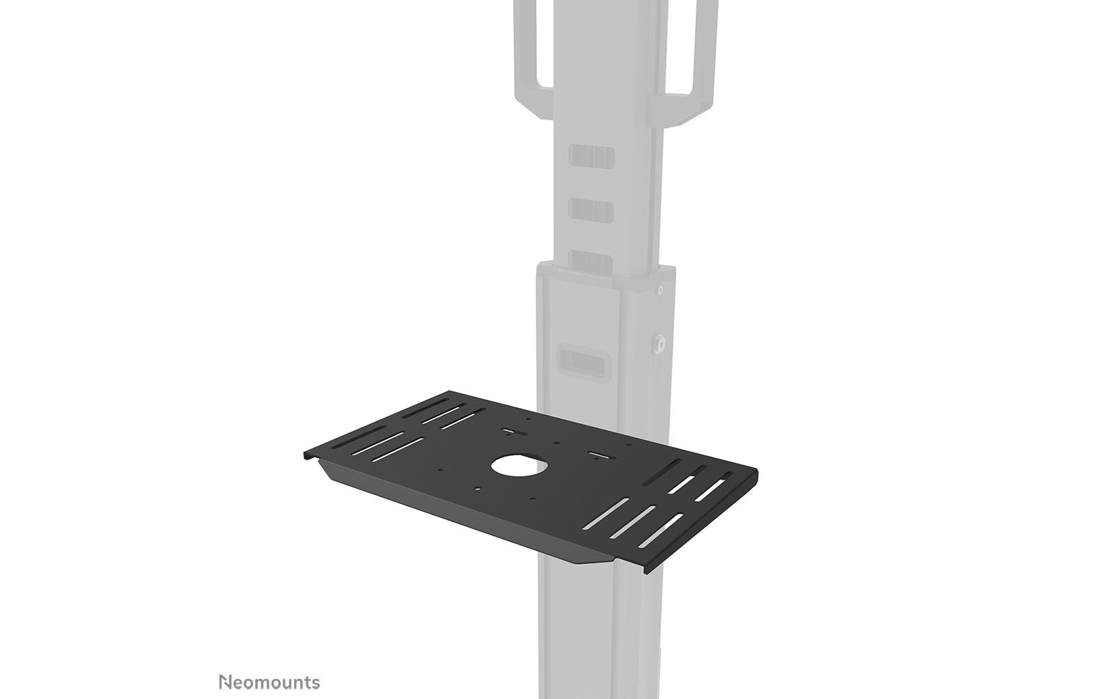 Neomounts AFLS-825BL1 – Regal, höhenverstellbar 225–651 mm, Tragkraft 9 kg, für FL50S-825BL1, Schwarz