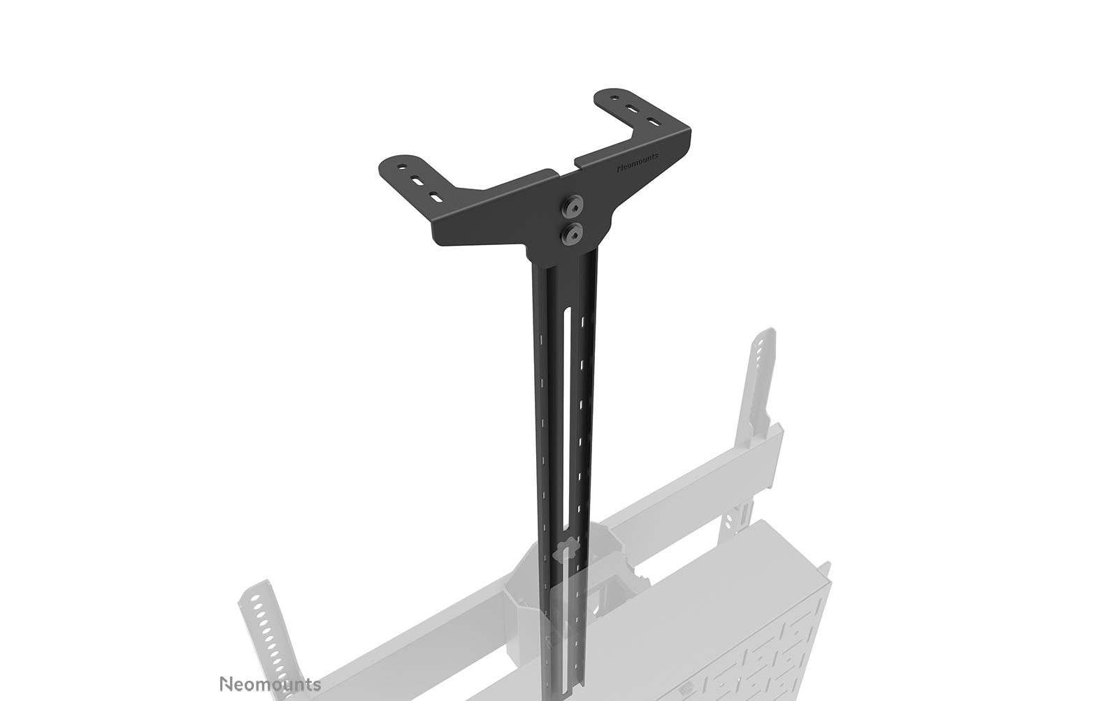 Neomounts AFLS-825BL1 – Regal, höhenverstellbar 225–651 mm, Tragkraft 9 kg, für FL50S-825BL1, Schwarz
