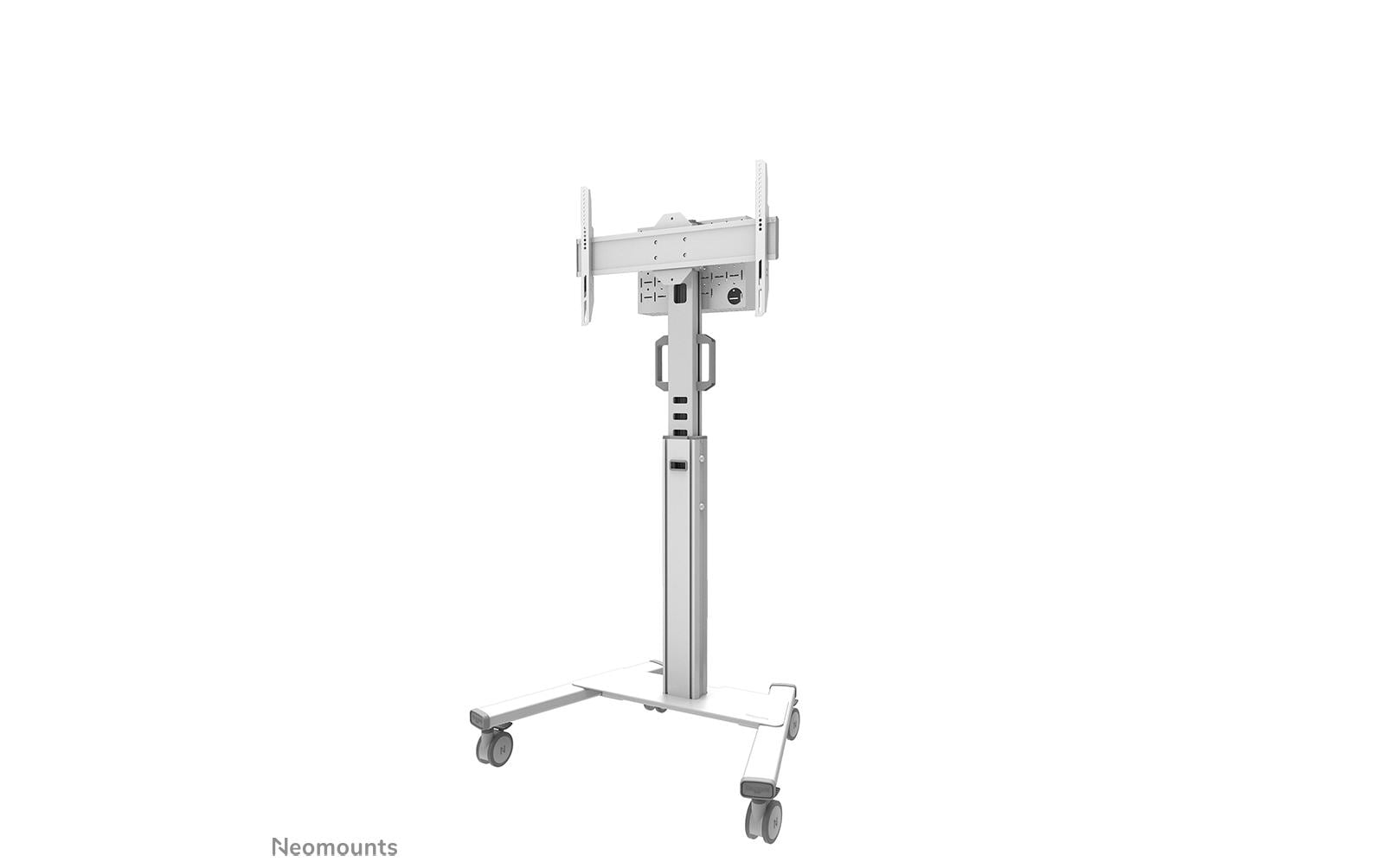 Neomounts Prospektständer FL50S-825WH1 – für VESA 200×200 mm, höhenverstellbar, schwenkbar