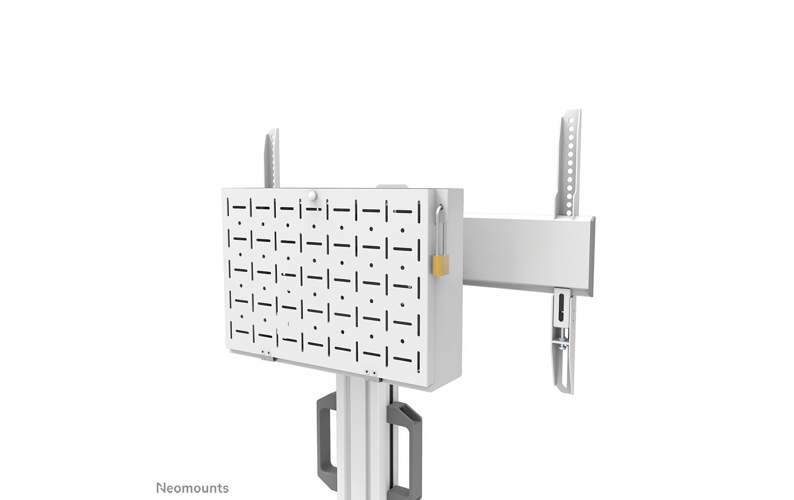 Neomounts Prospektständer FL50S-825WH1 – für VESA 200×200 mm, höhenverstellbar, schwenkbar