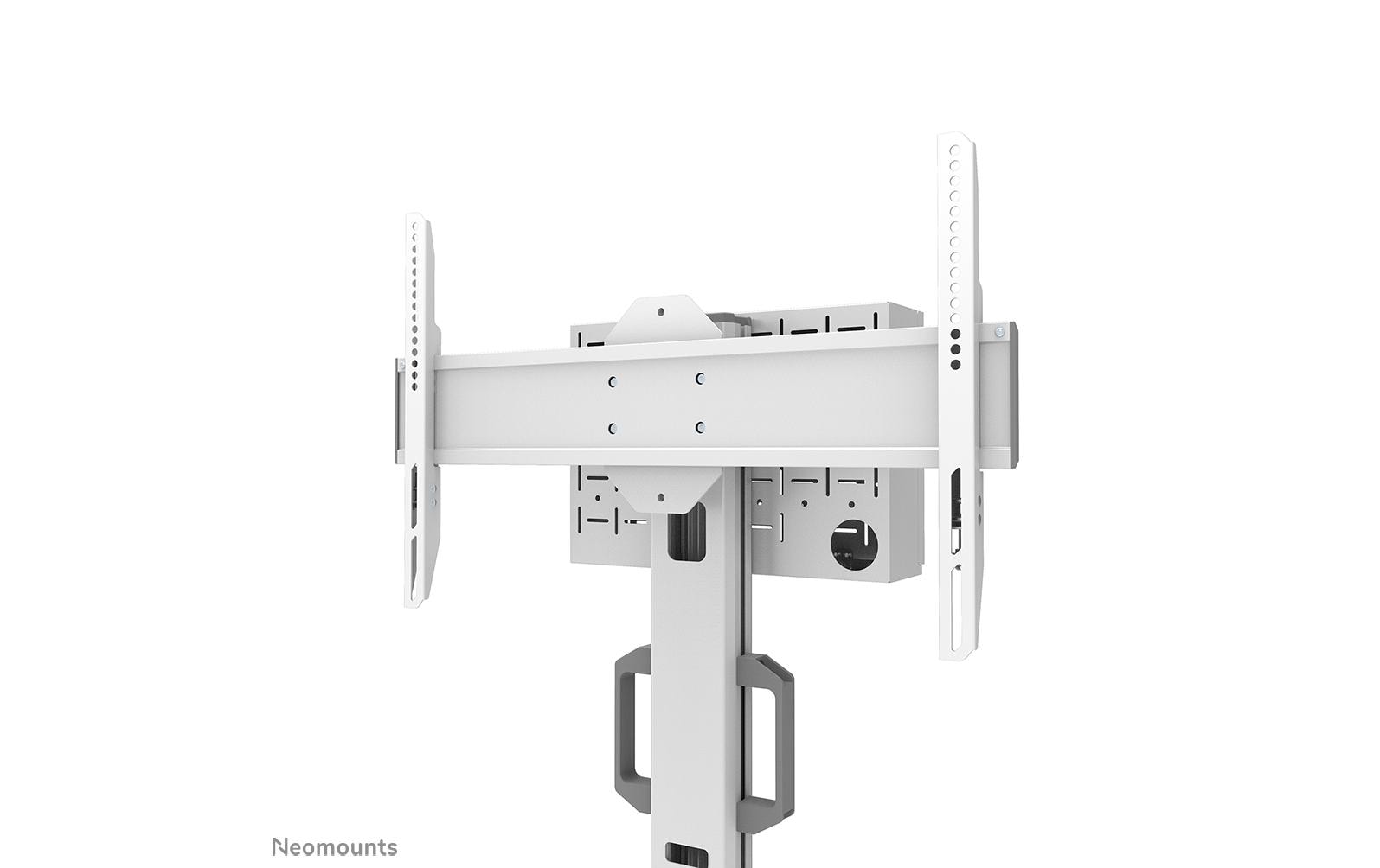 Neomounts Prospektständer FL50S-825WH1 – für VESA 200×200 mm, höhenverstellbar, schwenkbar