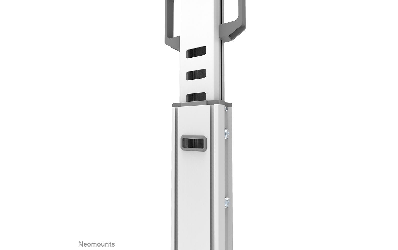 Neomounts Prospektständer FL50S-825WH1 – für VESA 200×200 mm, höhenverstellbar, schwenkbar