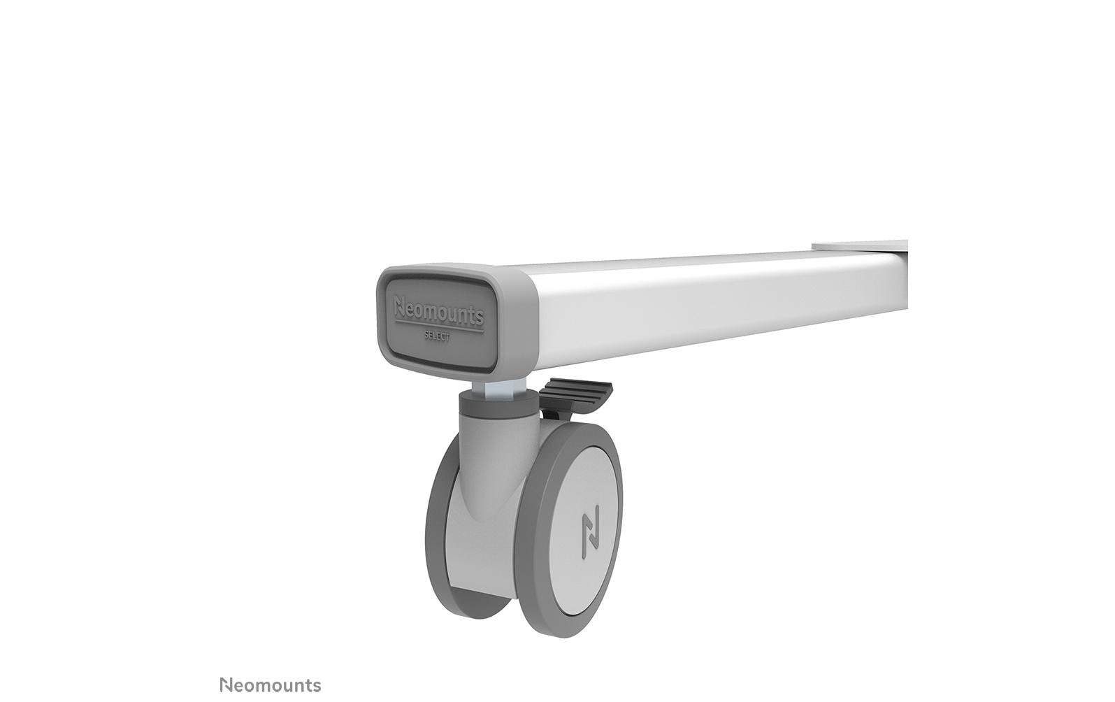 Neomounts Prospektständer FL50S-825WH1 – für VESA 200×200 mm, höhenverstellbar, schwenkbar