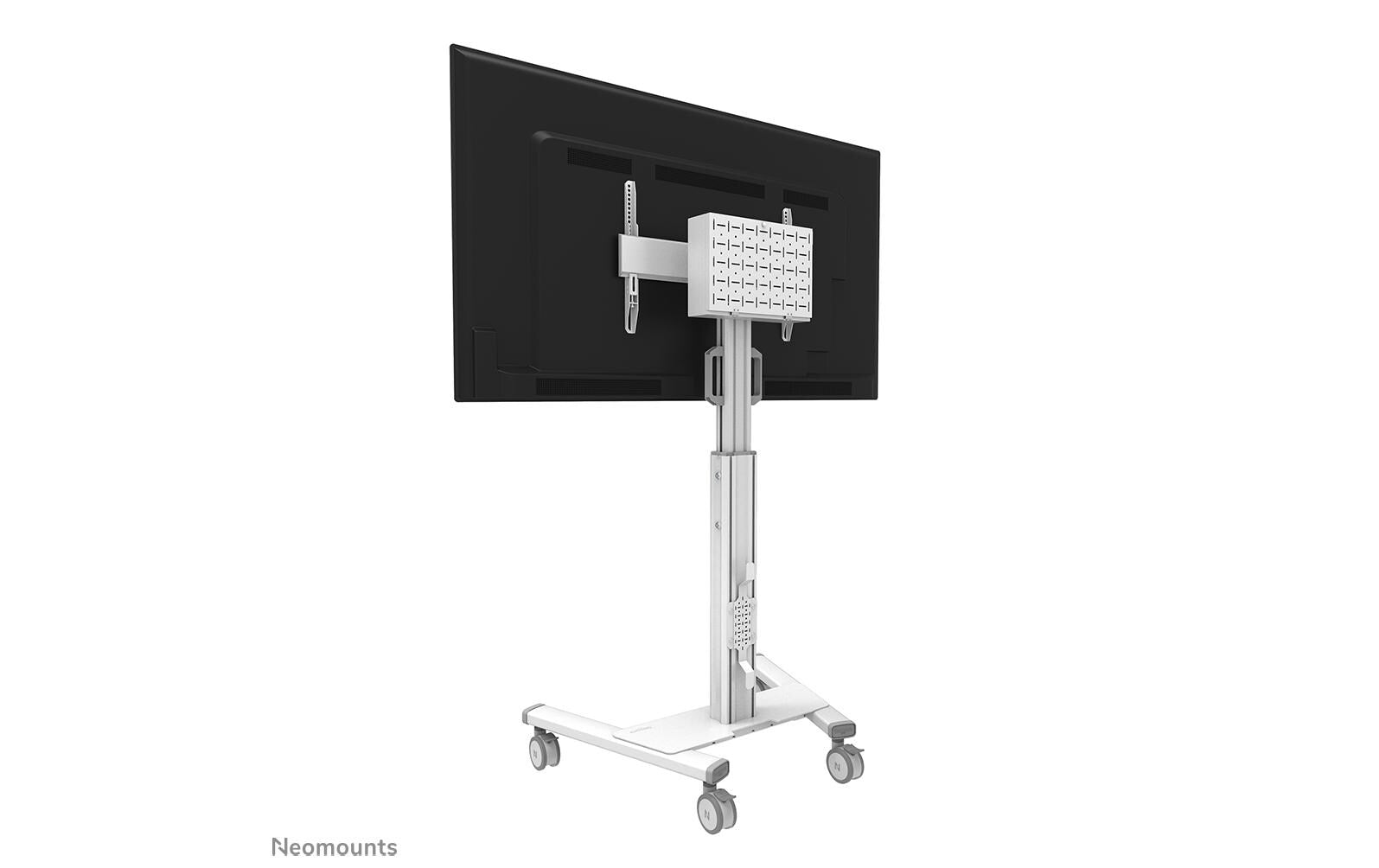 Neomounts Prospektständer FL50S-825WH1 – für VESA 200×200 mm, höhenverstellbar, schwenkbar