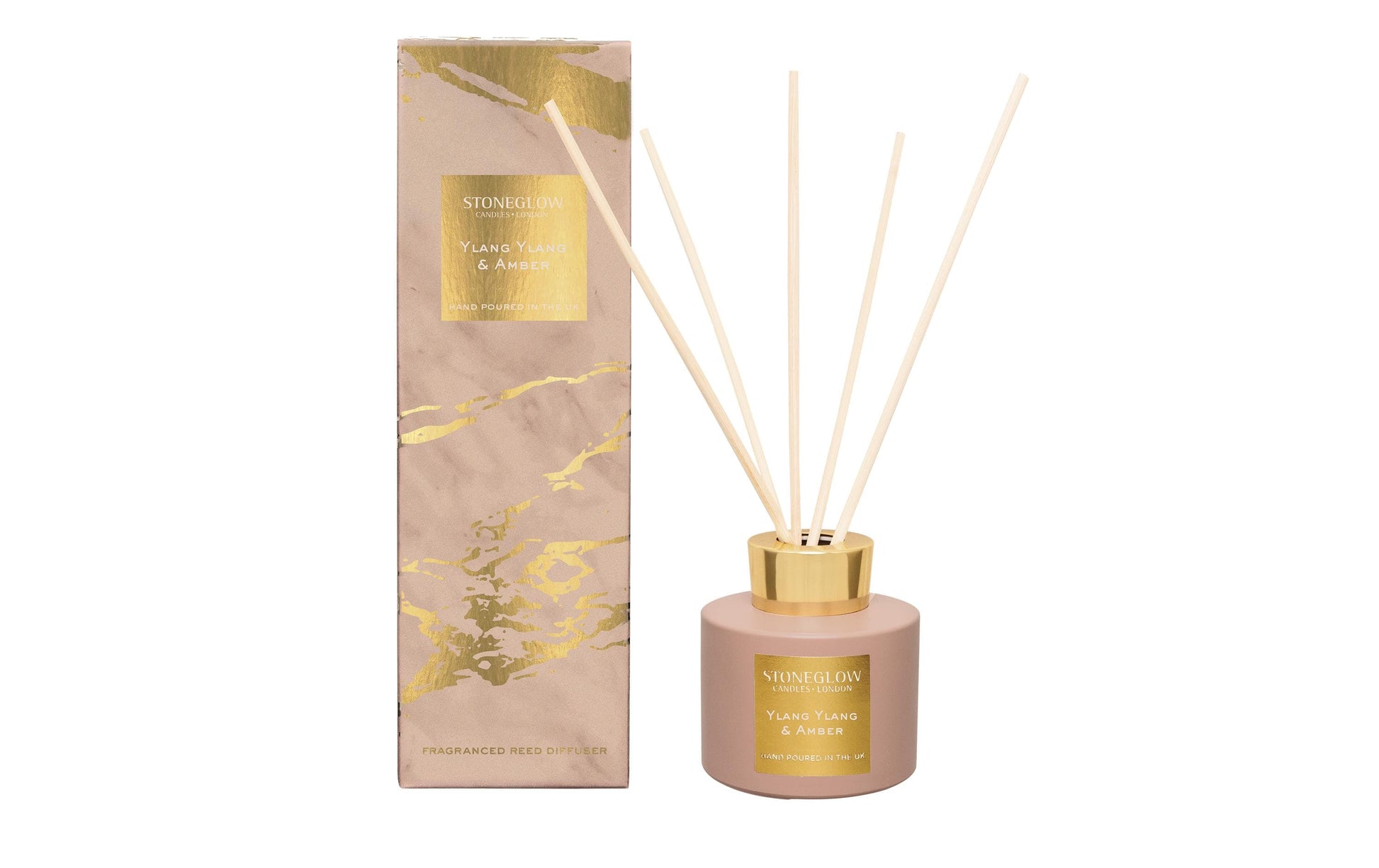 Stoneglow Ylang Ylang & Amber – Duftstäbchen, 120 ml