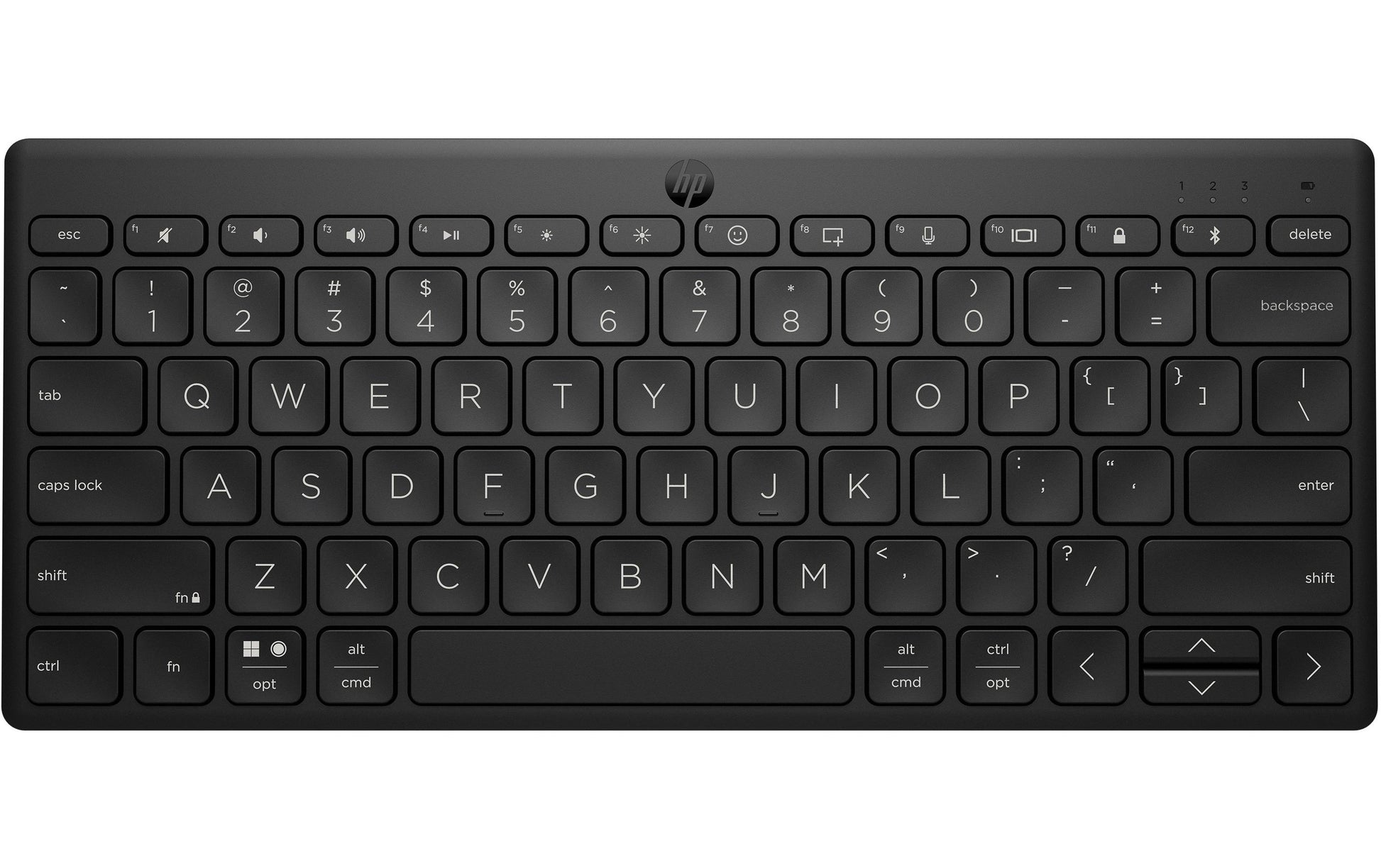 HP 350 – Tastatur, Multi-Device, Schwarz