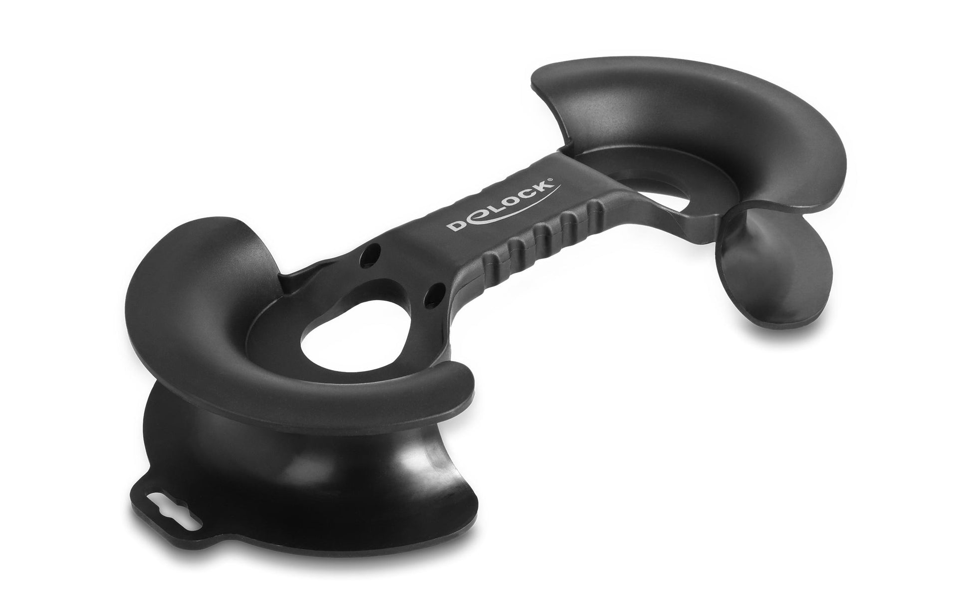 DeLOCK Kabelrolle, Kunststoff, für Aussenbereich, 250×115×45 mm – schwarz