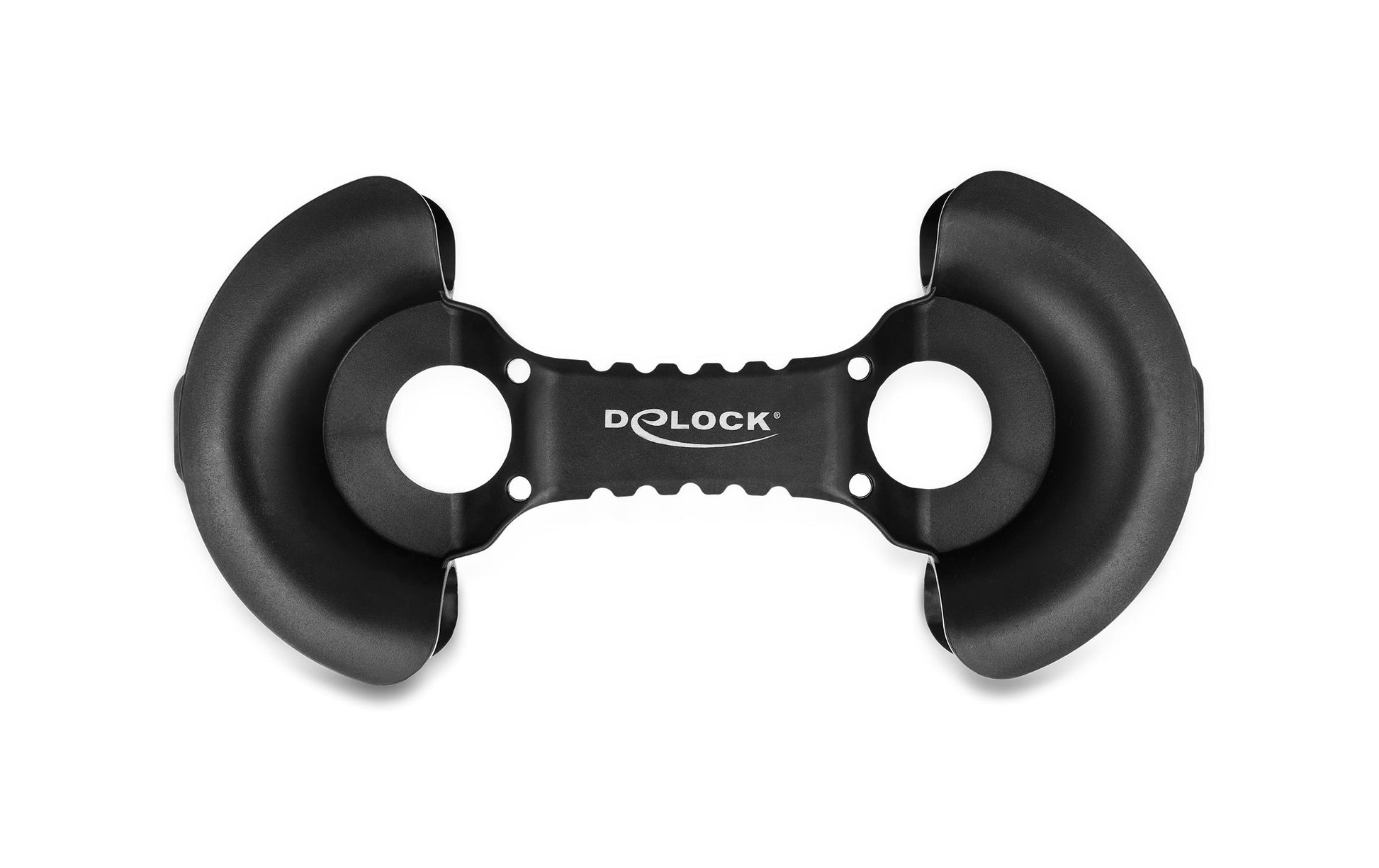 DeLOCK Kabelrolle, Kunststoff, für Aussenbereich, 250×115×45 mm – schwarz