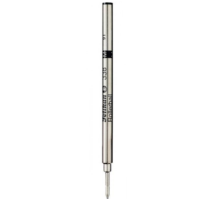 Pelikan 338 Rollerpatrone – Schwarz, Mittel, für Kugelschreiber, 5er-Pack