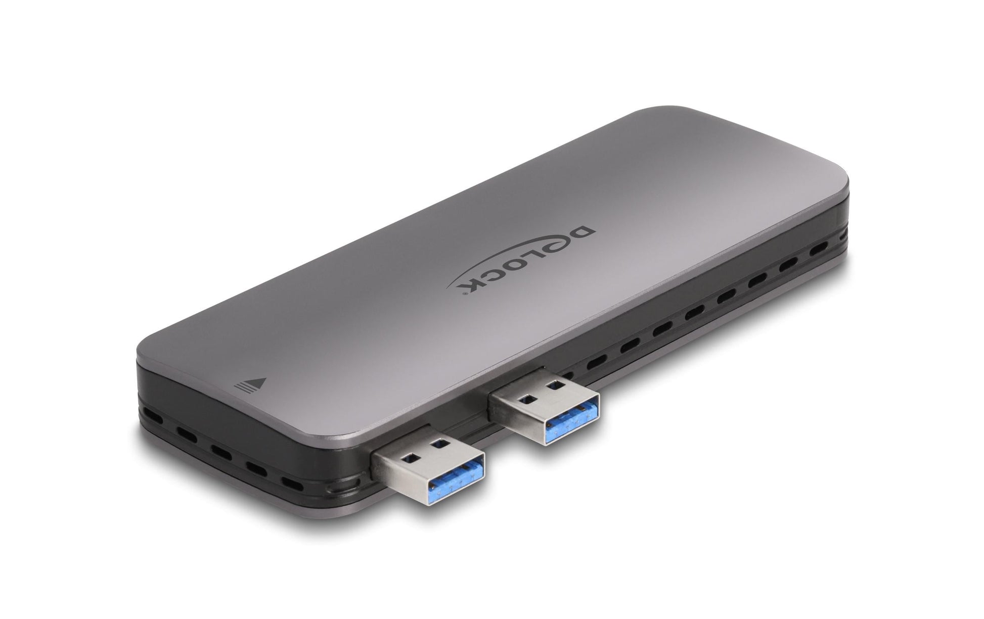 DeLOCK USB3.2 Gen 2 Gehäuse für PS5 – 1-Bay M.2 SSD-Gehäuse – für M.2 (NVMe/PCIe, SATA)
