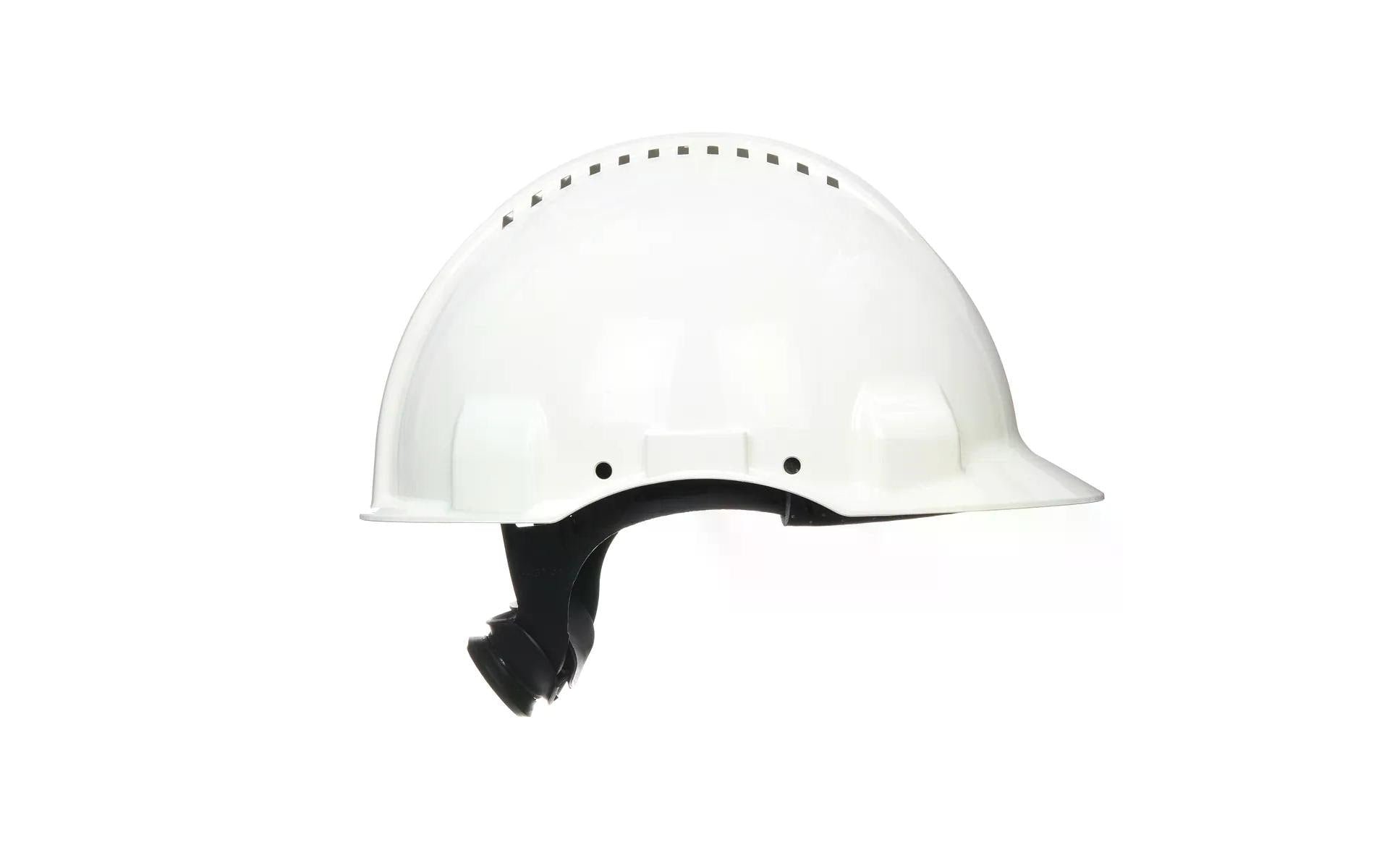 3M Schutzhelm, G3000NUV-GU – Weiss, 53–62 cm, belüftet