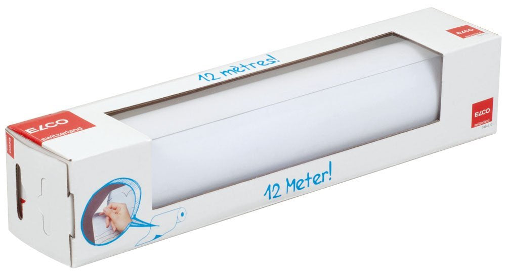 Elco Papierrolle 300 × 12200 mm, 90 g/m², 1 Blatt, Weiss, Strukturiert, Lose