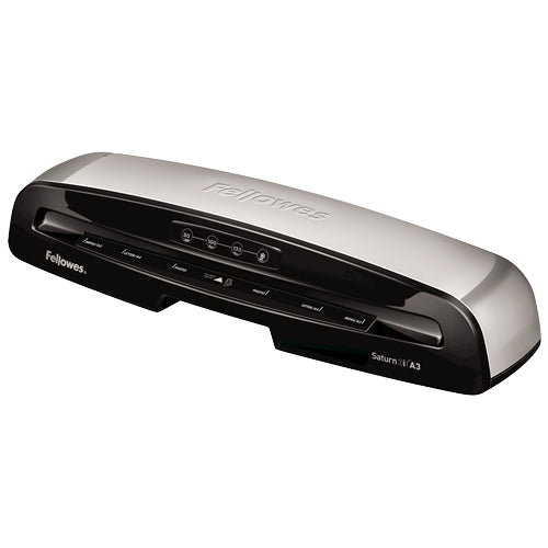 Fellowes Saturn 3i Laminiergerät A3 – 2-Rollen, 75–125 µm, Kaltlamination, Aufheizzeit 1 Min., 300 mm/min