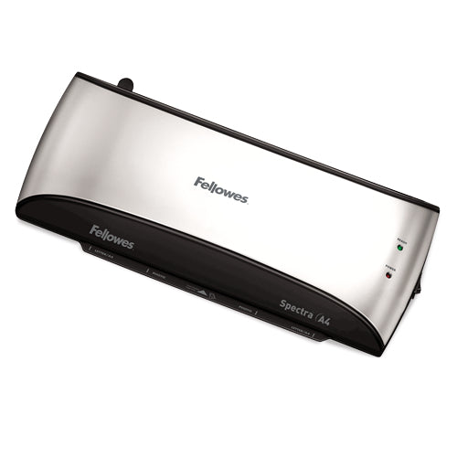 Fellowes Spectra Laminiergerät A4 – 2-Rollen, 160–250 µm, Aufheizzeit 4 Min., 300 mm/min, Grau