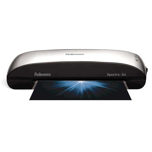 Fellowes Spectra Laminiergerät A4 – 2-Rollen, 160–250 µm, Aufheizzeit 4 Min., 300 mm/min, Grau