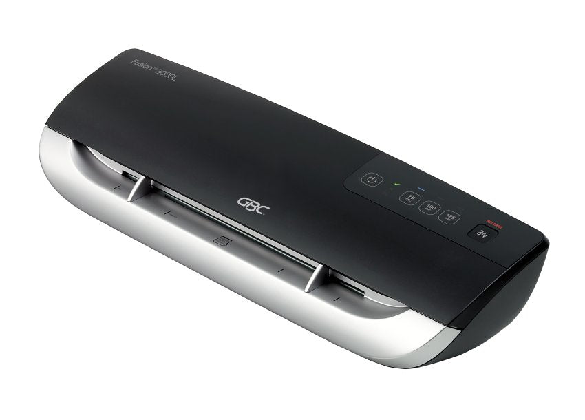GBC Fusion 3000L Laminiergerät A4 – 2-Rollen, 75–125 µm, Kaltlamination, 1 Min. Aufheizzeit, 500 mm/min
