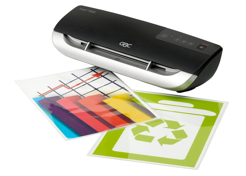 GBC Fusion 3000L Laminiergerät A4 – 2-Rollen, 75–125 µm, Kaltlamination, 1 Min. Aufheizzeit, 500 mm/min
