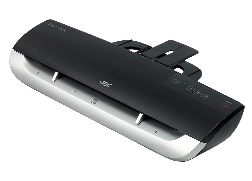 GBC Fusion 3100L Laminiergerät A3 – 2-Rollen, 75–175 µm, 1 Min. Aufheizzeit, 800 mm/min, schwarz