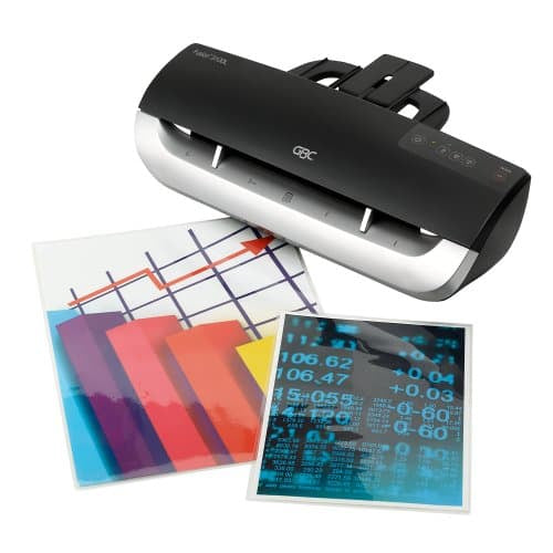 GBC Fusion 3100L Laminiergerät A3 – 2-Rollen, 75–175 µm, 1 Min. Aufheizzeit, 800 mm/min, schwarz