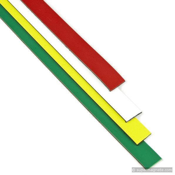 supermagnete Magnetband, nicht selbstklebend, Rot, 10 mm × 1 m, 1 Stk.