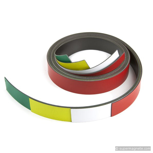 supermagnete Magnetband, Rot, 20 mm × 1 m, 1 Stk.