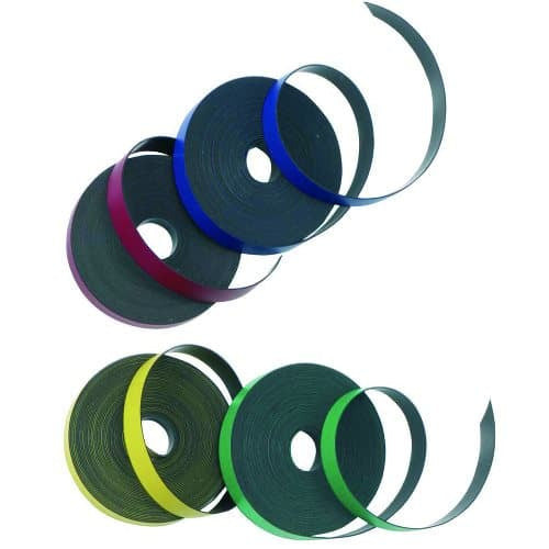 Nobo Magnetbandstreifen – 5 mm × 2 m, Rot, Spenderrolle