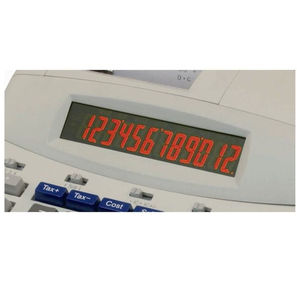 Olympia Tischrechner, druckend CPD 512 – 12-stellig, 2-farbig, 0,06 Zeilen/s, LCD, Steuer