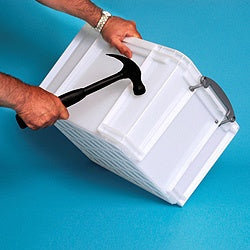 Really Useful Boxes Really Useful Box Aufbewahrungsbox 35 l – Kunststoff – Transparent – mit Griff – 480 × 310 × 390 mm