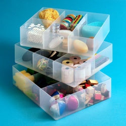 Really Useful Boxes Schubladeneinsatz – Kunststoff – Transparent – 375 × 90 × 310 mm