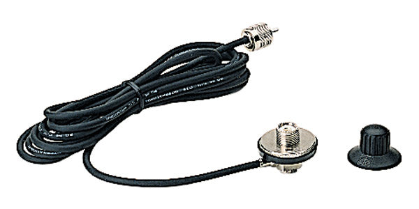 Albrecht T301 – Antennenhalterung/Adapter (1er-Pack), PL-Stecker (männlich), 3,5 m Kabel, Schwarz