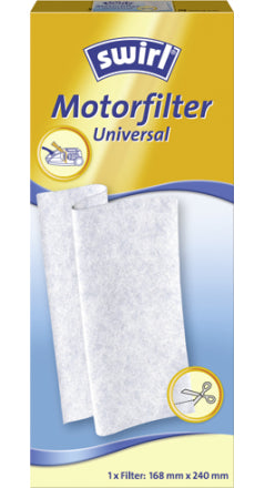 Swirl Motorfilter Universal 180691 – 168 × 240 mm, 1 Stück, für alle Staubsauger