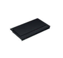 Bachmann Einbaurahmen, Edelstahl, Einbau, 248×149 mm – Schwarz