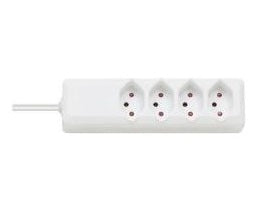 Brennenstuhl cleverLINE Steckdosenleiste – 4× T13, 1,5 m, ohne Schalter, weiss