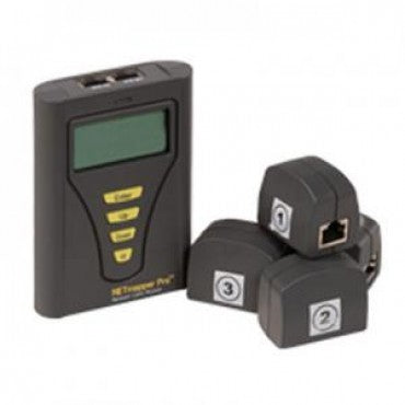 HOBBES NETmapper Pro – Netzwerk-Kabeltester – RJ45, LCD, Cat5/5e/6