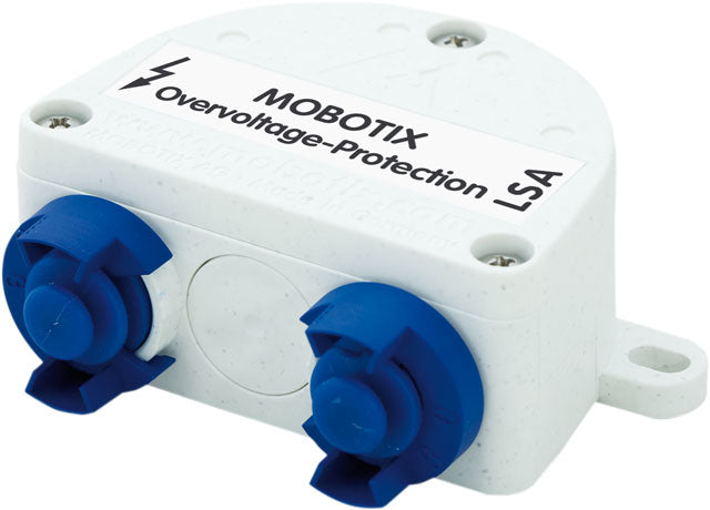 MOBOTIX Anschluss-/Überspannungsbox RJ45 – IP65, Überspannungsschutz 4 kV – für MOBOTIX IP-Kameras