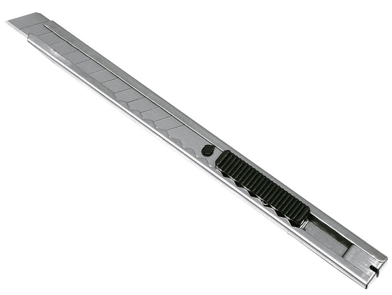 KRAFTWERK 3311 – Abbrechmesser 9 mm, Metallgehäuse, einziehbar, 1 Stk.