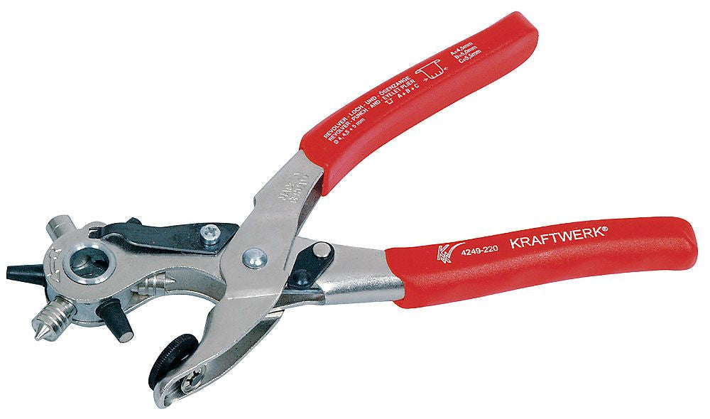 Kraftwerk – Revolverlochzange 4–5 mm, 220 mm – 4249-220