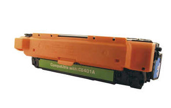 Peach Toner CE401A – cyan, 6000 Seiten – für HP M551dn, M551n, M575c und andere