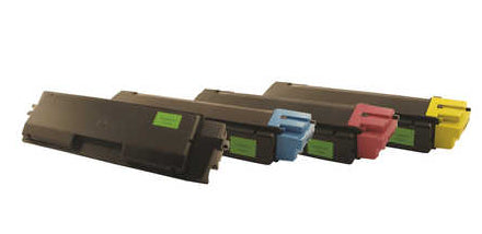 Peach Toner-Multipack TK-590 – BK/C/M/Y, schwarz 7000, C/M/Y 5000 Seiten – für Kyocera M 6026/6526 und andere