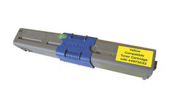 Peach 44973533 Gelber Toner – Kompatibel – 1'500 Seiten – für OKI C 301 DN/C 321 DN/MC 332 DN und andere