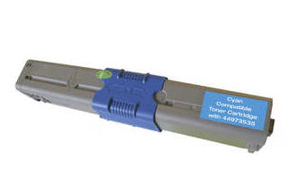 Peach 44973535 Cyan Toner – kompatibel – 1'500 Seiten – für OKI C 301 DN/C 321 DN/MC 332 DN und andere