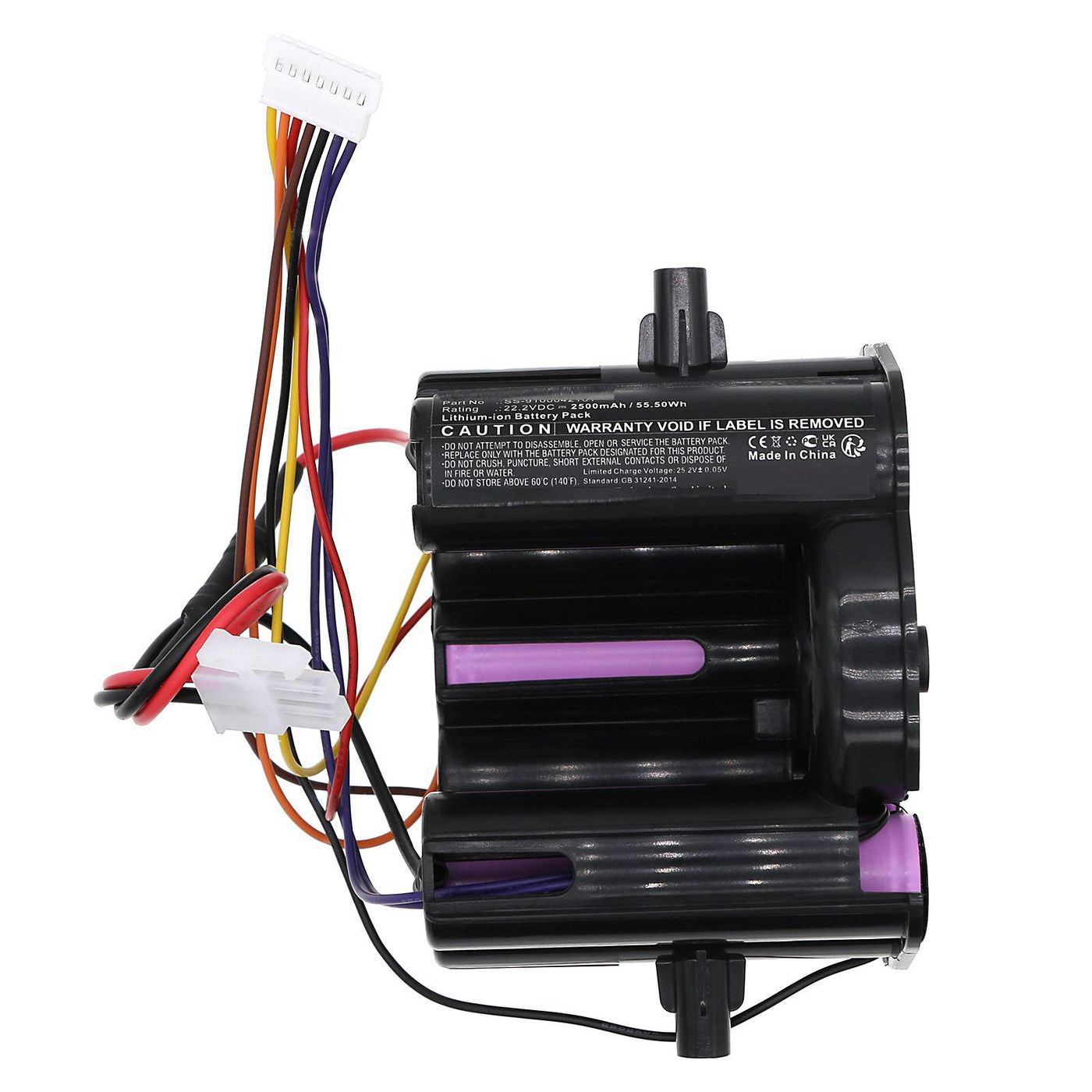 CoreParts Absauganlage – 2500 mAh, Akkubetrieb, 22,2 V, für Rowenta Staubsauger