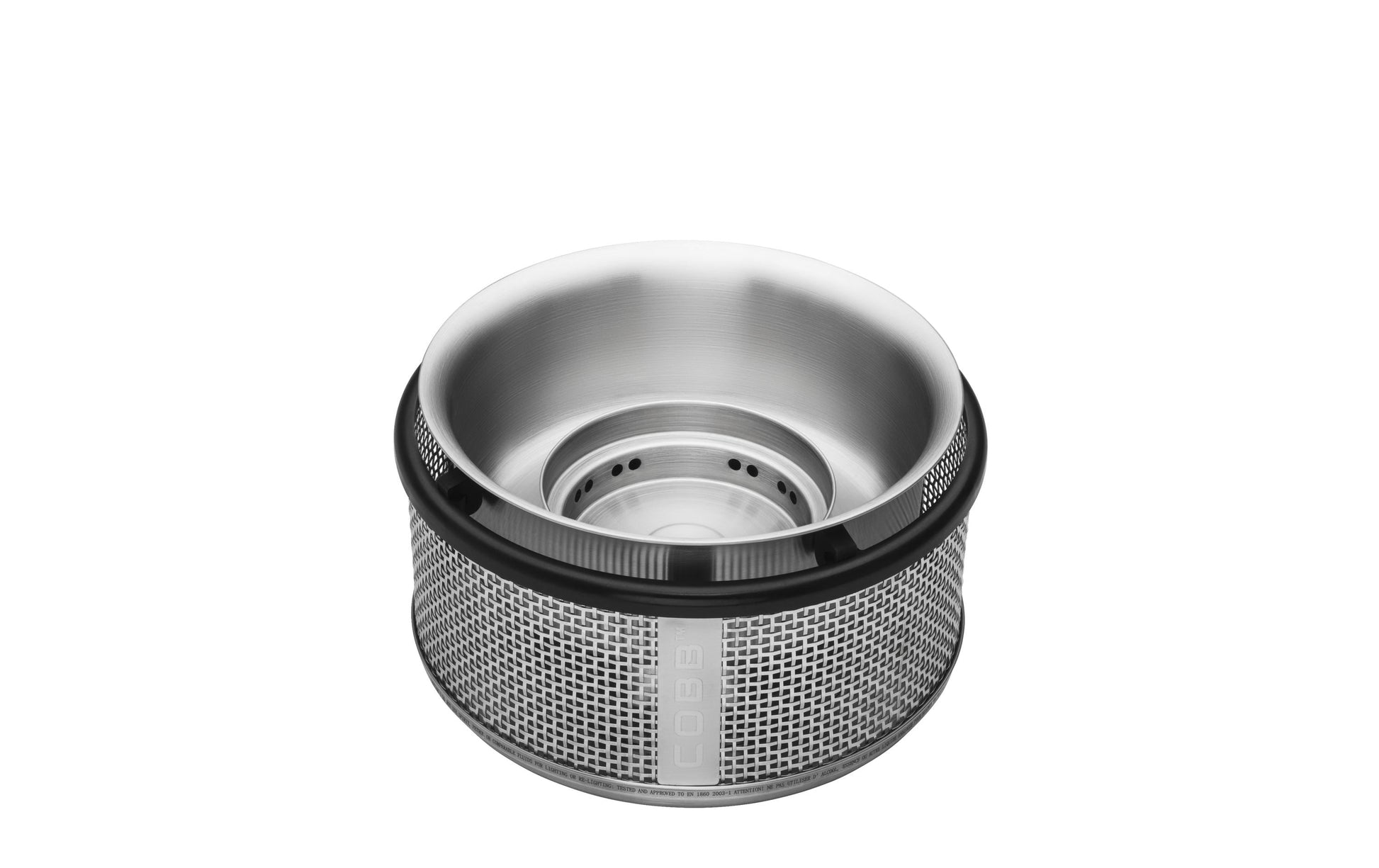 Cobb Camping-Grill Premier Air Deluxe – 5 Personen, 26 × 26 cm Kochfläche, Holzkohle – Edelstahl