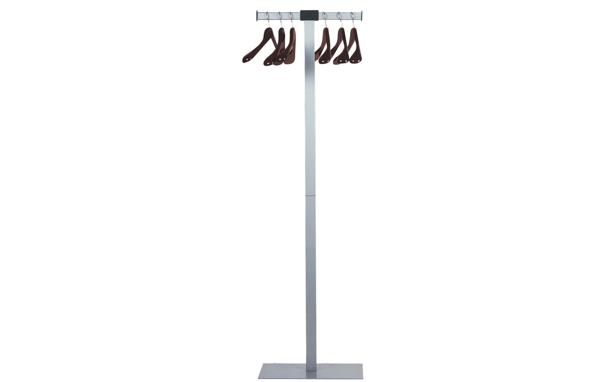 Unilux SPIRIT Garderobenständer – Holz – Silbergrau – 1'750 mm – 6 Haken